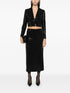 sequinned cropped blazer